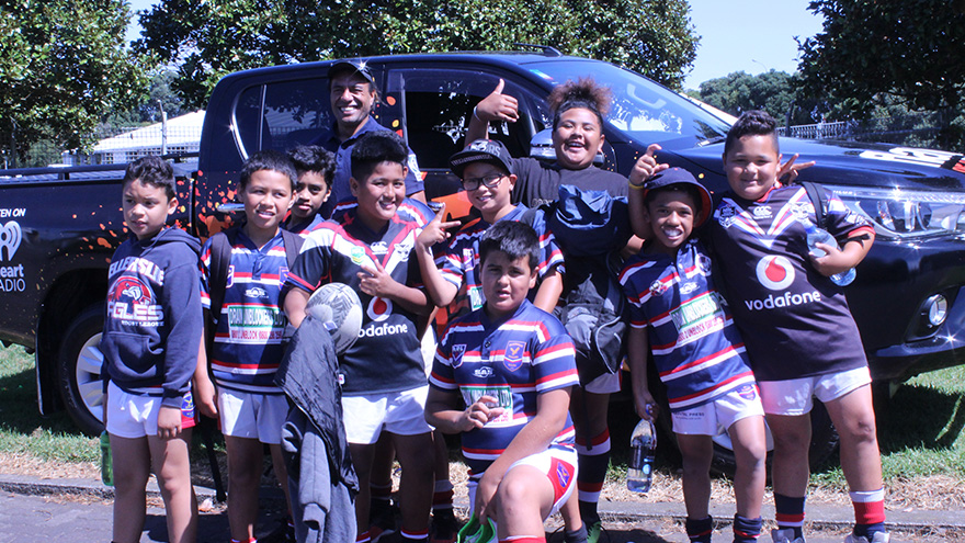 Game day snaps for Vodafone Warriors vs Newcastle Knights