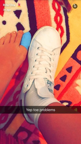 Rita ora feet