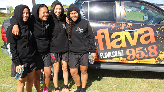 Flava unit out at the New Zealand Secondary Schools Ki o Rahi Nationals