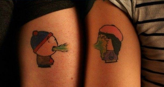 Nothing says love more than vomit to the face.