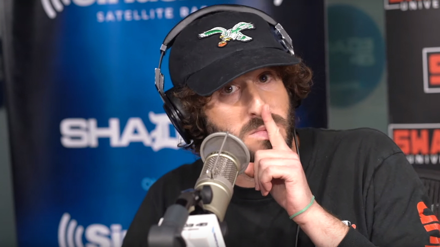 Lil Dicky's freestyle rap goes viral online