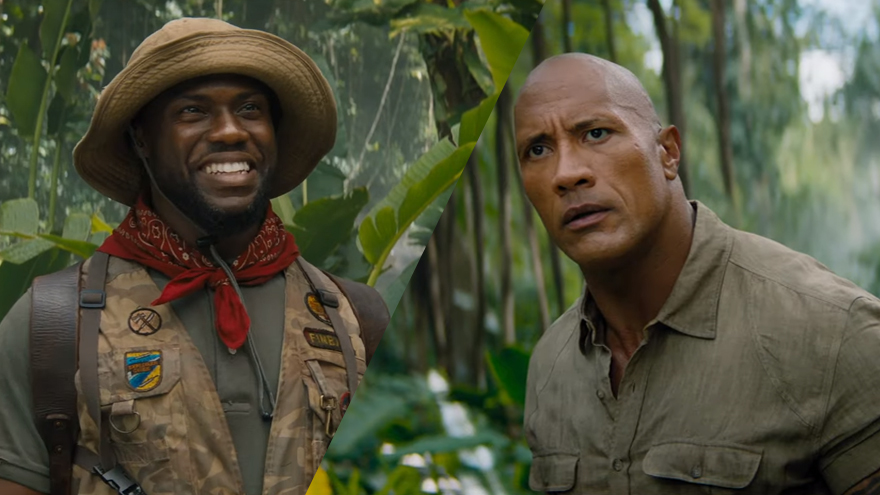 The Rock has unveiled the very first trailer for the Jumanji sequel!