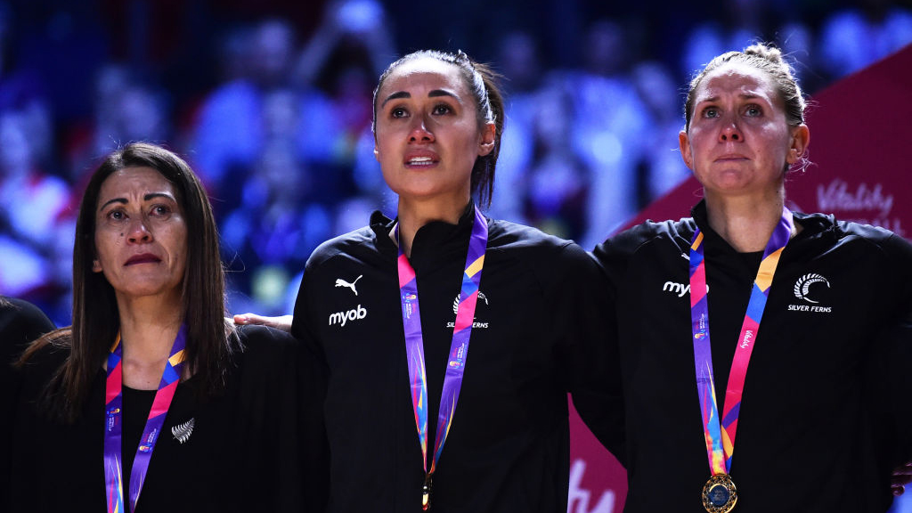 Silver Fern Casey Kopua's daughter steals the show at the Netball World Cup Final