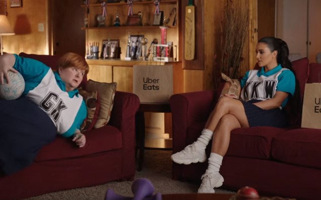 The huge payday that Kim Kardashian got after her Uber Eats Ad