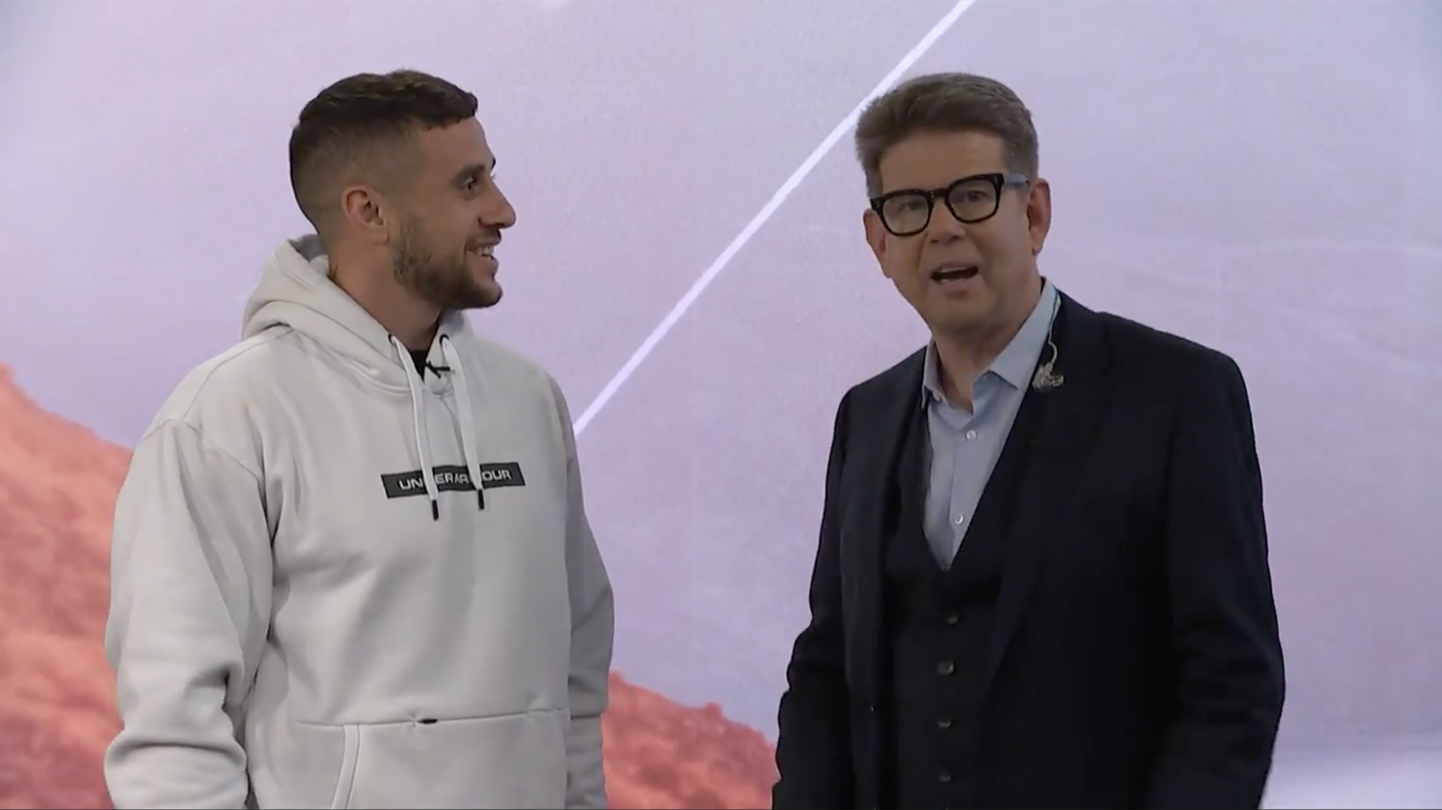 WATCH: John Campbell loses his sh*t meeting TJ Perenara on Breakfast