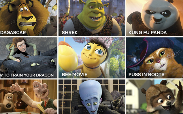 Shrek Kung Fu Panda And Madagascar Are Now On Netflix