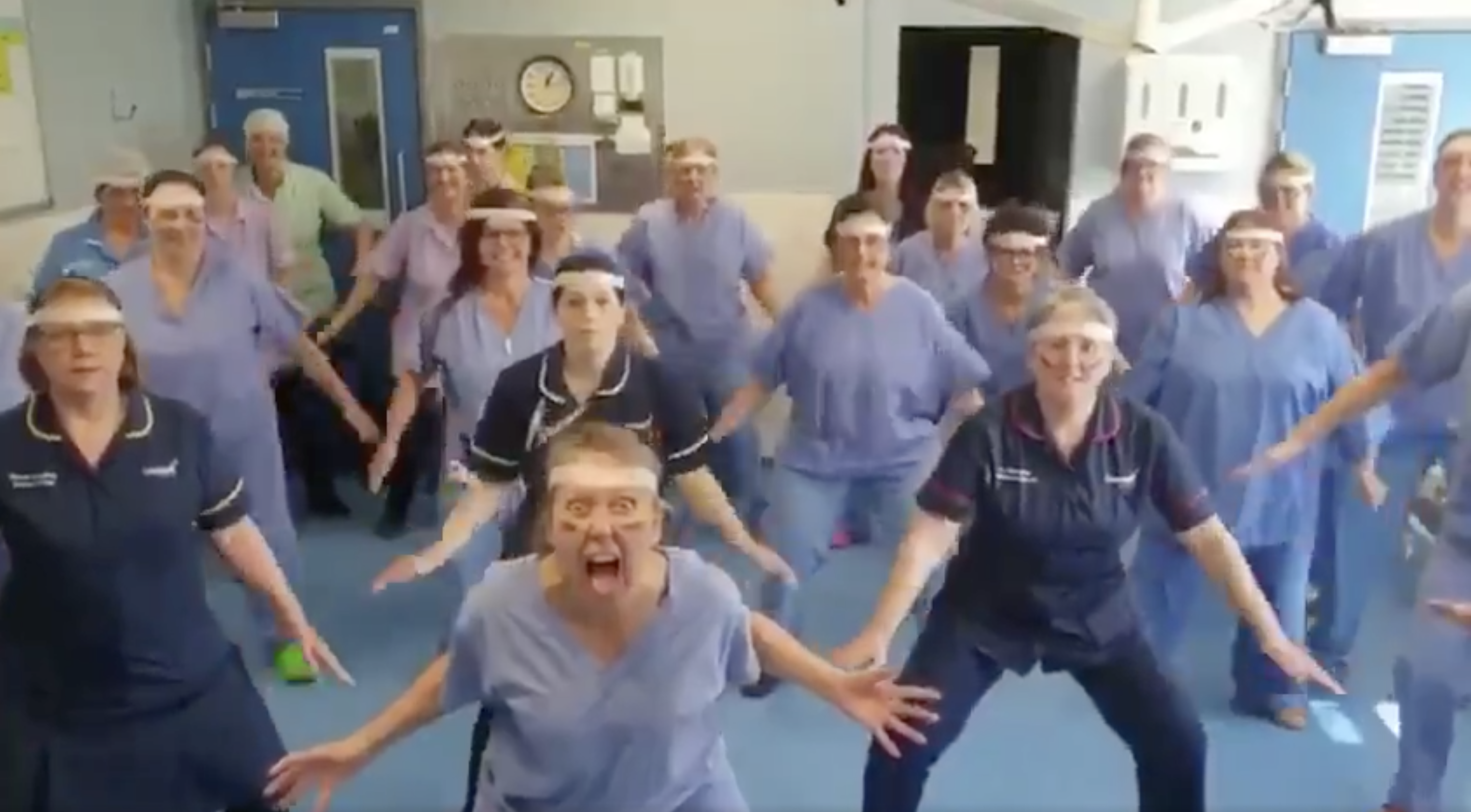 'Disrespectful': Group of nurses blasted for anti-virus 'haka'