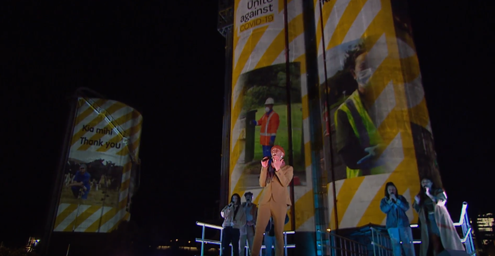 Stan Walker pays tribute to essential workers with incredible performance of "Thank You"