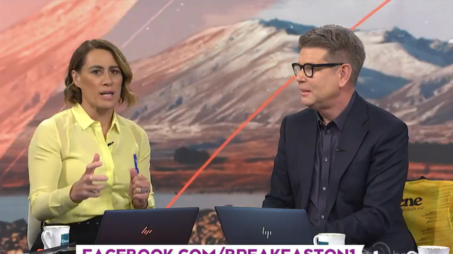 Breakfast's Jenny-May Clarkson gets emotional over her father not giving his kids Māori names due to racism