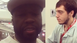 50 Cent Harasses Innocent Airport Employee in Instagram Video