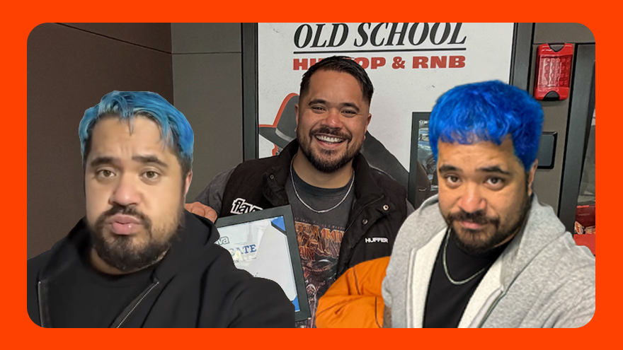 Hadz dyes his hair back after losing State of O bet