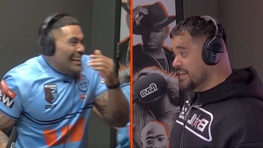 State of Origin rivalry hits the studio