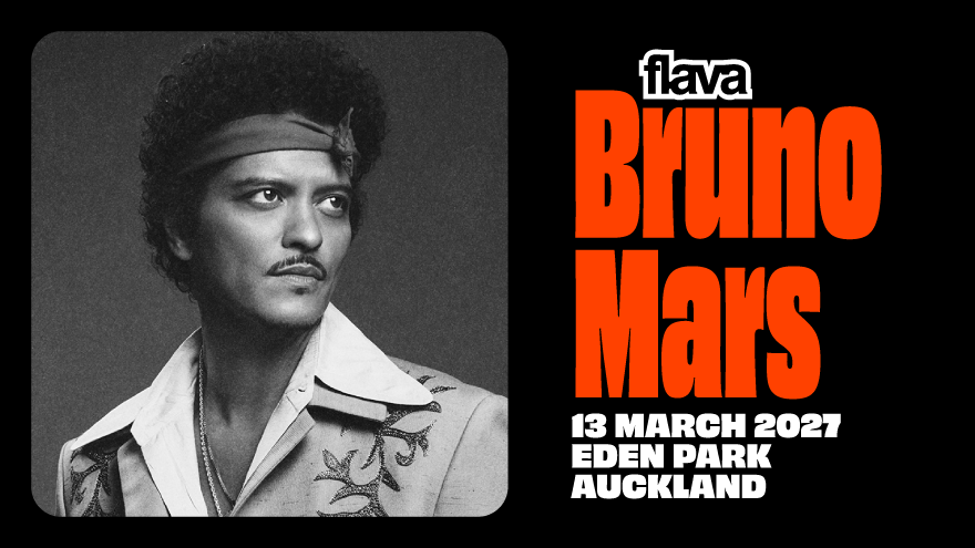 Bruno Mars is coming to Aotearoa