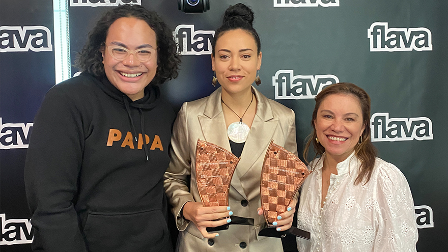 Stace and Maz chat to Olivia Foa'i about recent wins at the Pacific Music Awards