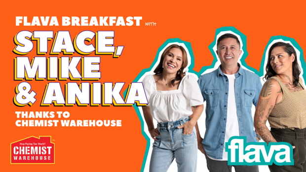 Flava Breakfast with Stace, Mike & Anika