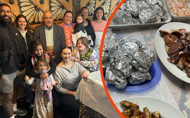 We got to join the Pomee Fāmili Feast to Kick Off Tongan Language Week!