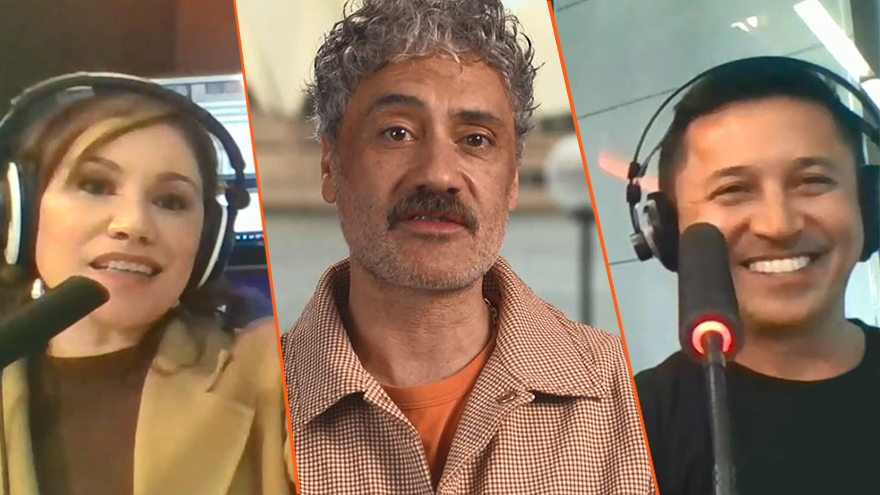 Taika Waititi talks about Chris Hemsworth's booty with Stace and Mike