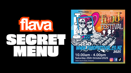 Flava's Secret Menu at the Ōtāhuhu Food Festival!
