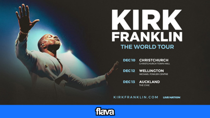 Kirk Franklin The World Tour is coming to Aotearoa
