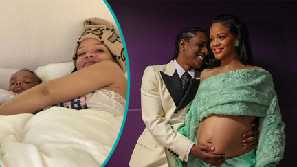 Pics of Rihanna's newborn baby boy JUST DROPPED and they are the cutest thing ever! 🍼✨