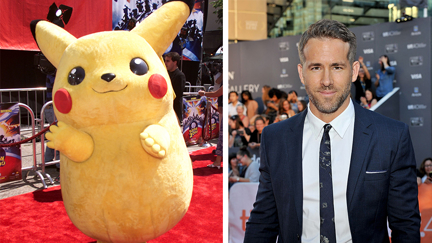 Ryan Reynolds' stars as Pikachu in new flick and we can't decide if it's weird or cute