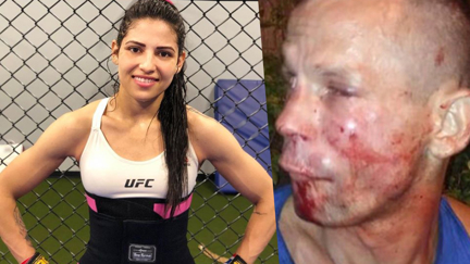 Man tries to rob a UFC fighter and regrets it immediately