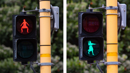 These MEAN Haka pedestrian crossings are popping up across Wellington!