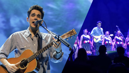 US Singer John Mayer opens with Whakaaria Mai at Auckland concert
