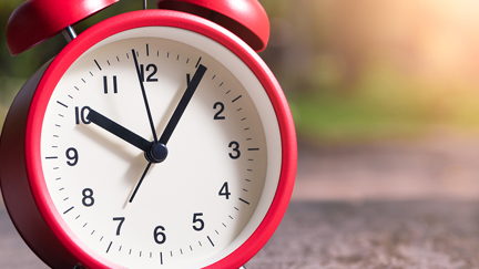 It's Daylight Savings so it means we get more sleep!
