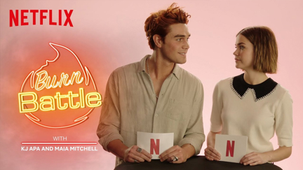 New Zealand VS. Australia: KJ Apa takes on Aussie co-star in BURN battle!