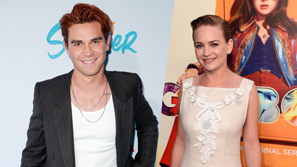KJ Apa seen showing PDA with actress Britt Robertson!