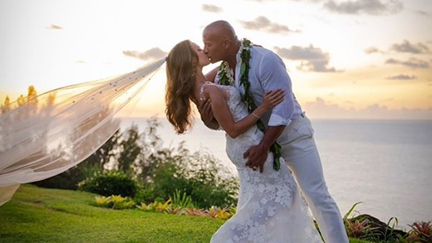 The Rock has married Lauren Hashian in a secret wedding in Hawaii