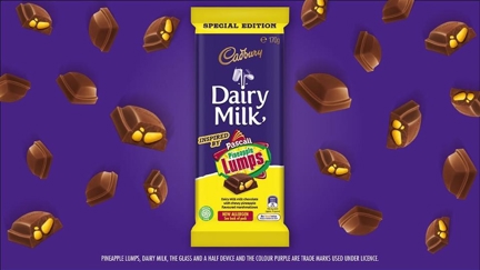 Cadbury looks to be set to release a Pineapple Lump chocolate block!