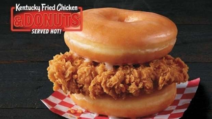 KFC set to release a new burger with glazed donut buns