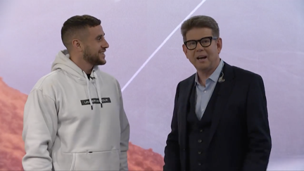 WATCH: John Campbell loses his sh*t meeting TJ Perenara on Breakfast