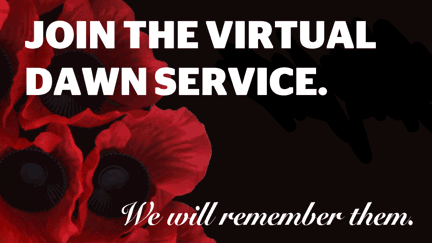 Join the 2020 virtual Anzac Day Dawn Service