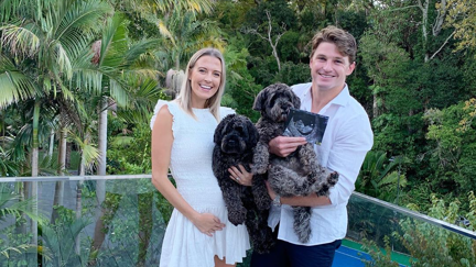 Beauden Barrett and wife Hannah's exciting baby news