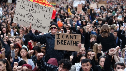 Thousands march in Black Lives Matter protests in Auckland and Wellington