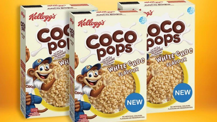 Kellogg's have launched a white chocolate Coco Pops flavour!