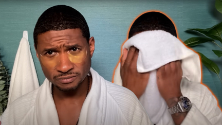 Usher shares his Pre-Show Skin Care