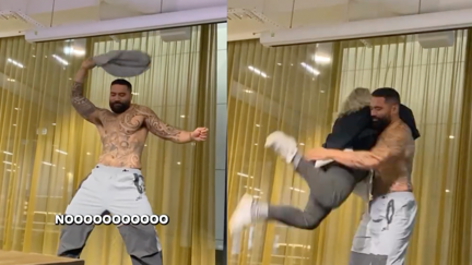 WATCH: Charlie dance in front of the whole company 🥴