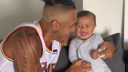 This video of Sean Wainui teaching his eight-month-old son the Haka has gone viral