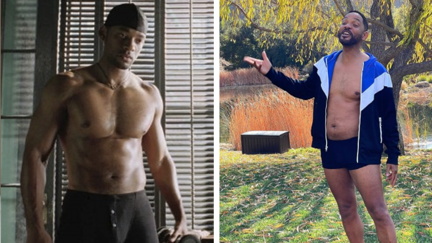 The internet is loving the latest pic of Will Smith and his pandemic dad bod