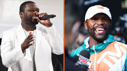 50 Cent throws serious shade at Floyd Mayweather's latest look after Jake Paul rumble