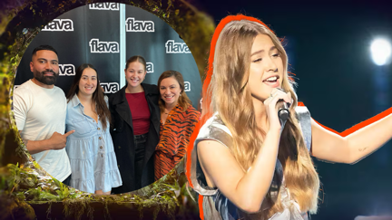 The Voice Australia Finalist Jaedyn Randell in Studio!