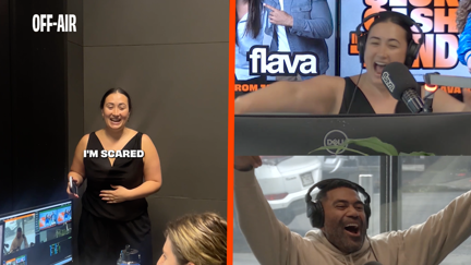 Watch: Azura gives rapping a go!
